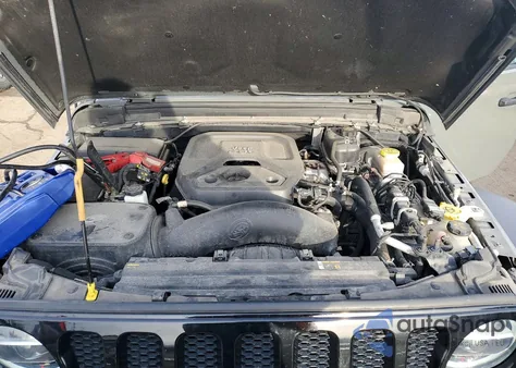 2020 Jeep Wrangler Unlimited Sport из США, поврежденный, VIN 1C4HJXDN1LW344291